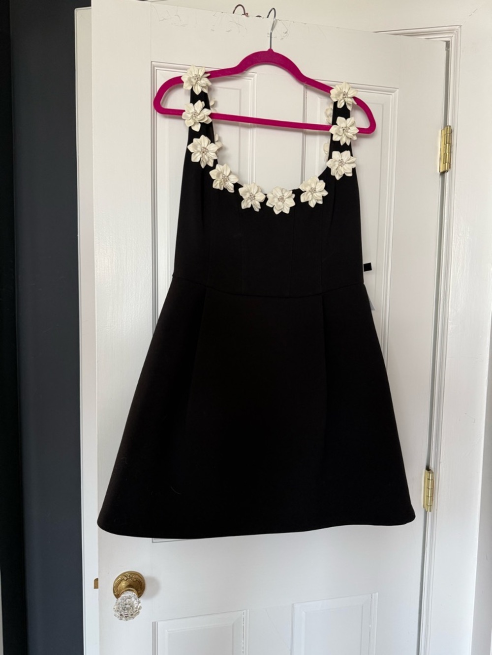 NADINE MERABI CINDY MONOCHROME DRESS - Picture 4 of 9